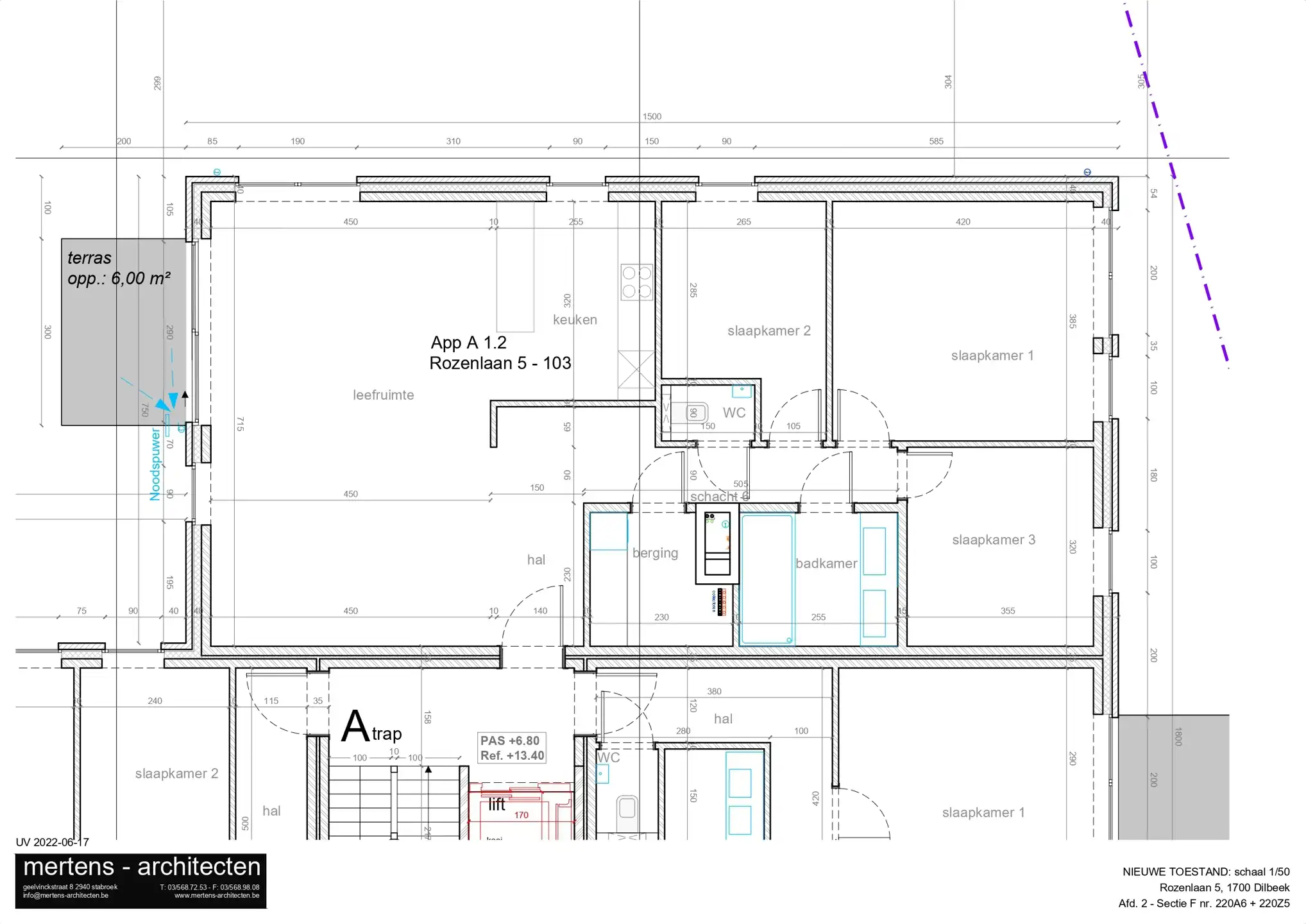 RUIM INSTAPKLAAR NIEUWBOUWAPPARTEMMENT MET 3 KAMERS foto 15