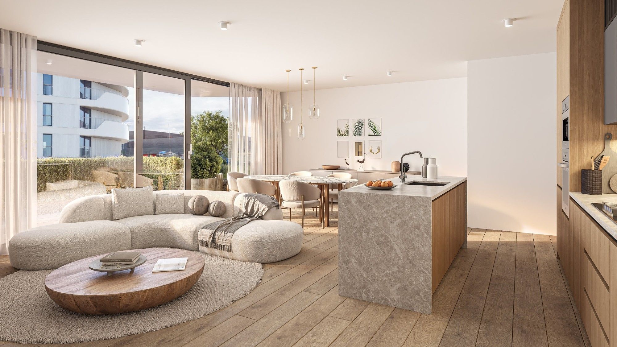 Prachtig gelijkvloers appartement met ruim terras en privatieve tuin foto 2