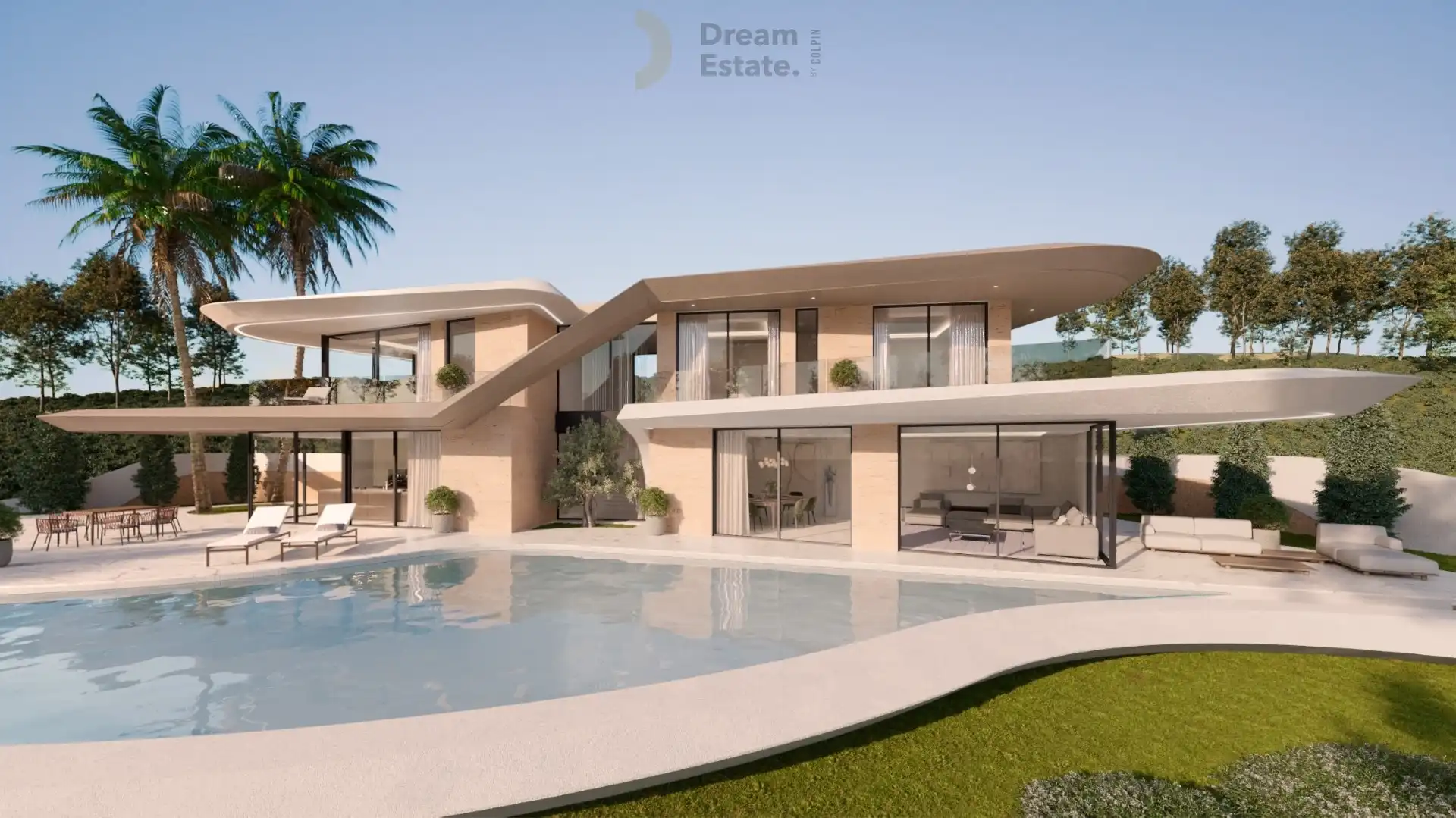 Villa Aquiles, Javea - Exclusieve moderne villa met panoramisch zeezicht foto {{pictureIndex}}