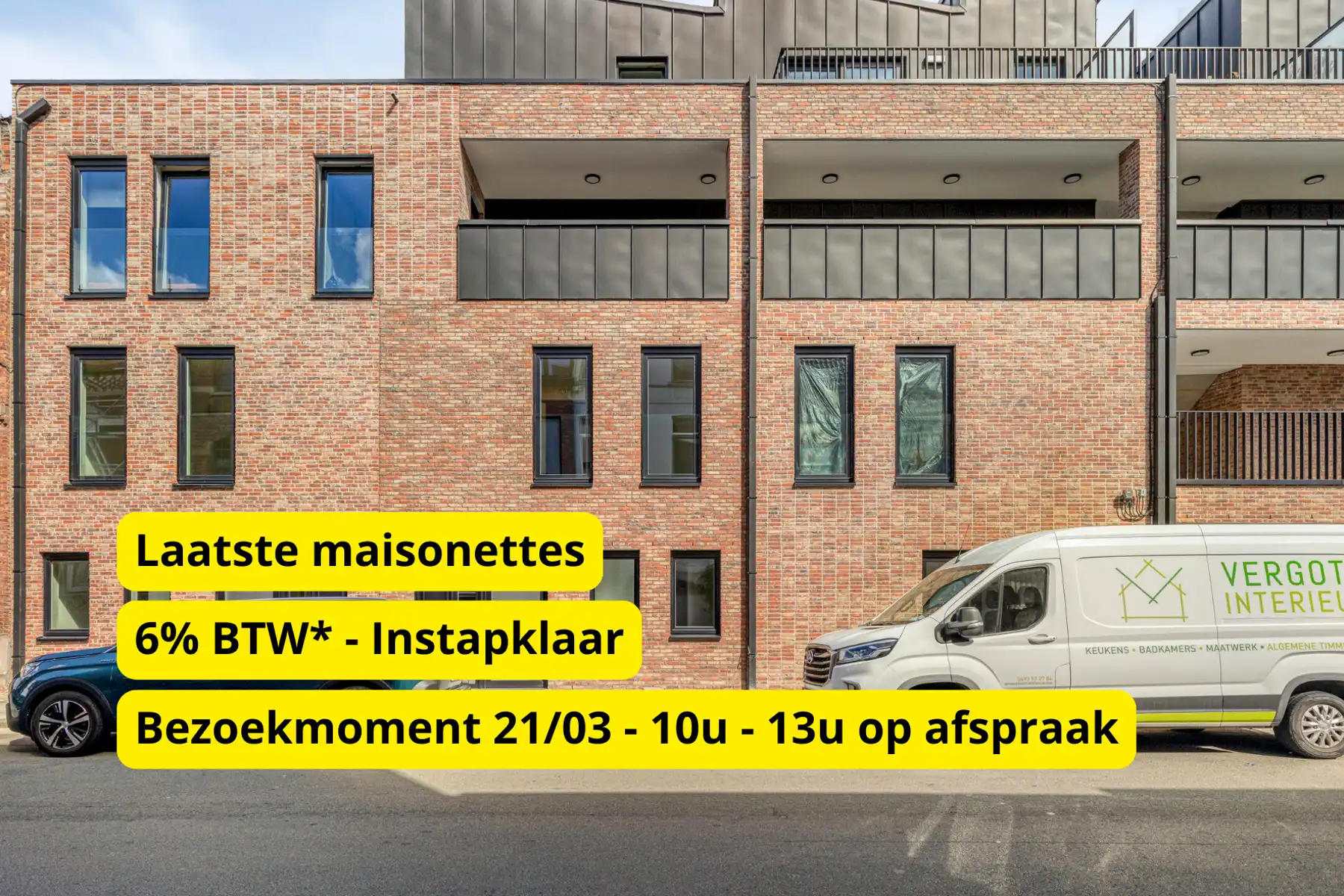 Instapklare maisonette op topligging in Aalst foto 2