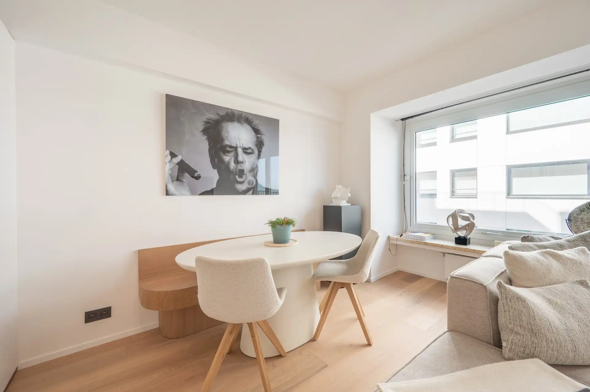 Prachtig twee slaapkamer appartement met zijdelings zeezicht, vlak bij de Kustlaan foto 4