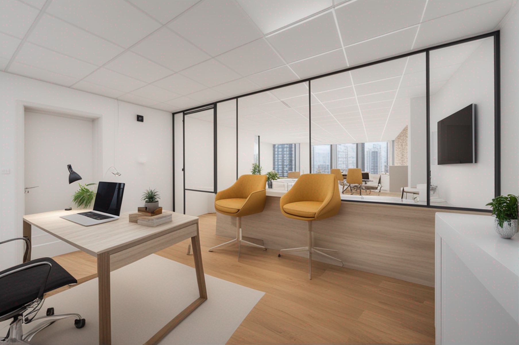 Handelszaak, twee appartementen en garageboxen foto 8