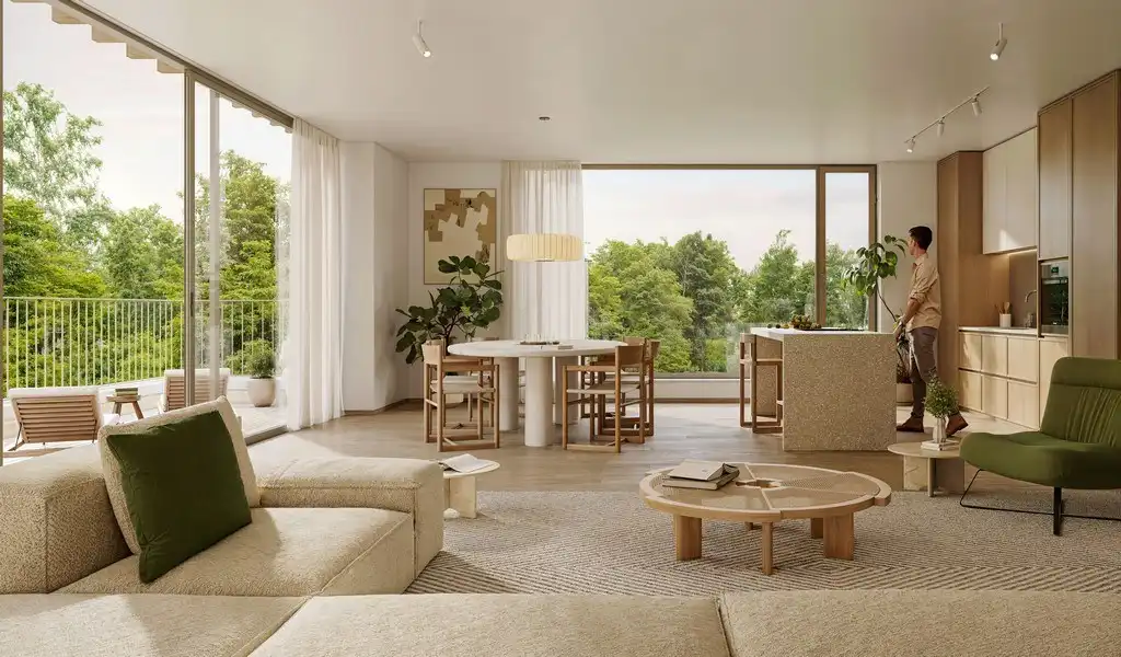 Nieuwbouw kantoorgelijkvloers te koop in de Beelbroekstraat in Gent foto 4