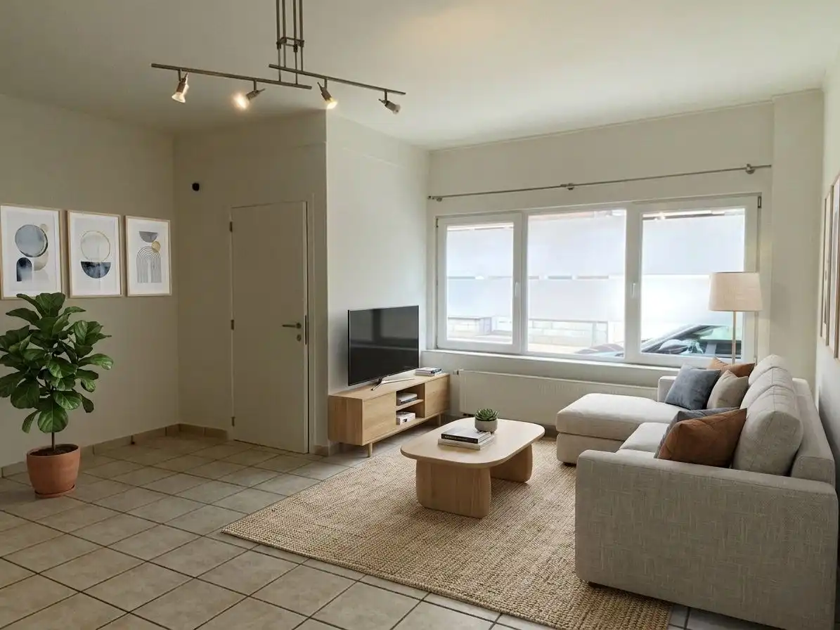 CENTRAAL GELEGEN RIJWONING MET 2 SLAAPKAMER EN KOER foto 2