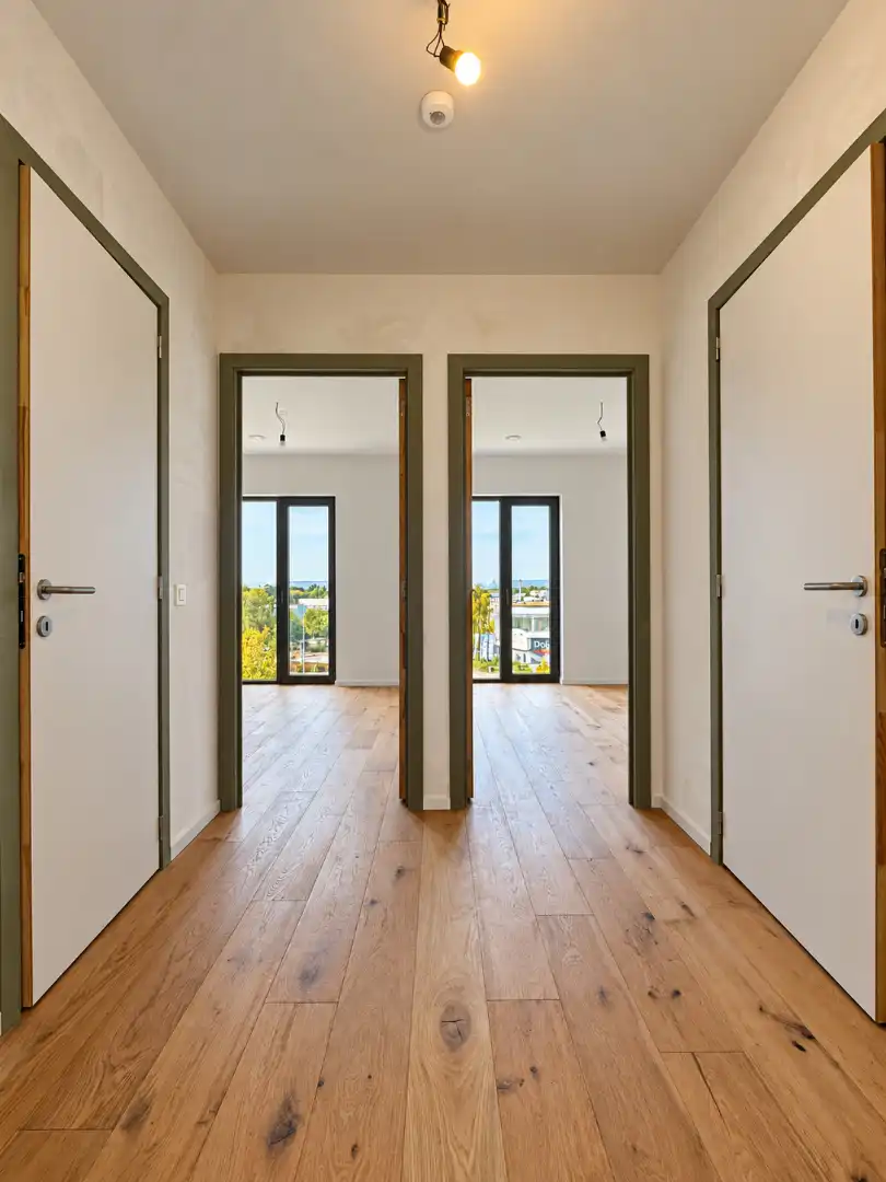 Ruim 3-slaapkamerappartement aan het water met zicht op de Brugse skyline foto 7