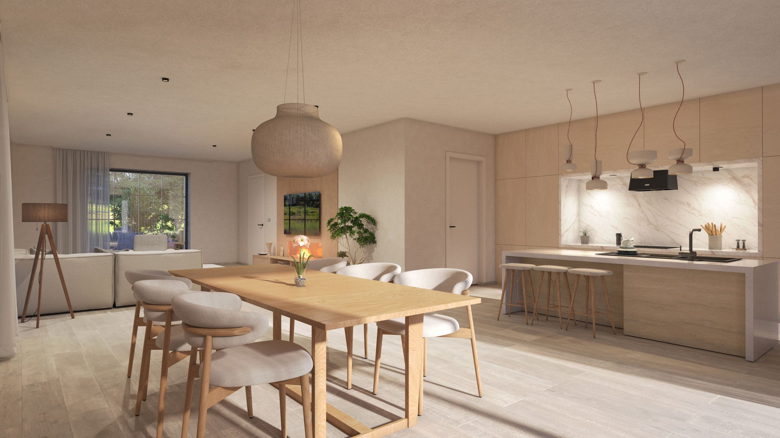 Prachtige instapklare nieuwbouwwoning met 4 a 5 slpkmrs! foto 4