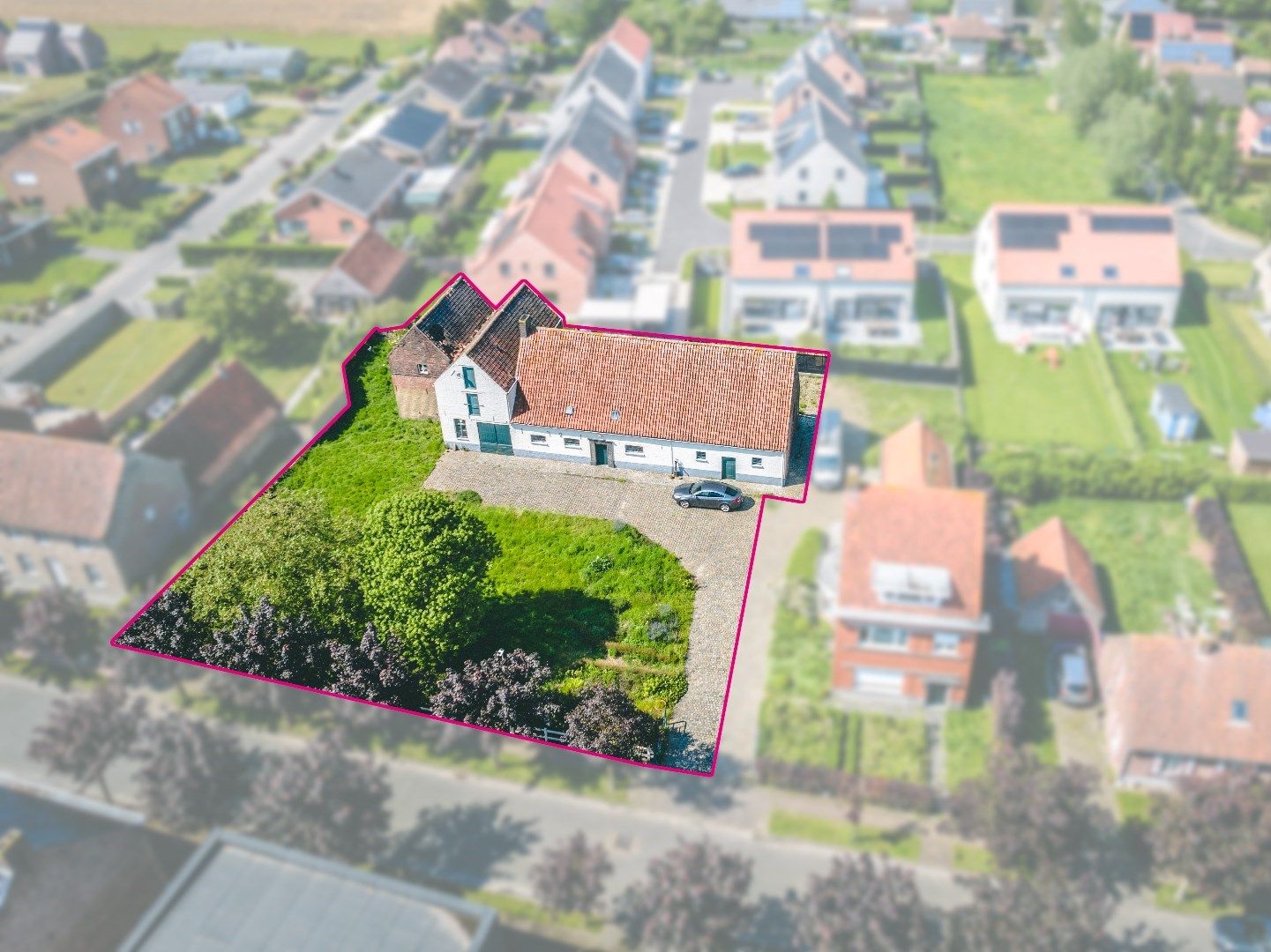 Projectgrond op een perceel van 1.338 m² te Jabbeke foto 1