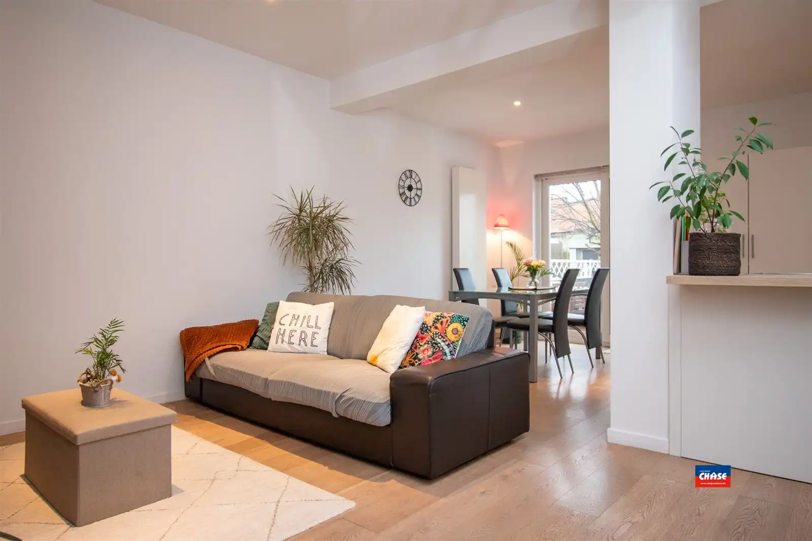 Gelijkvloersappartement met twee slaapkamers en tuin foto 4