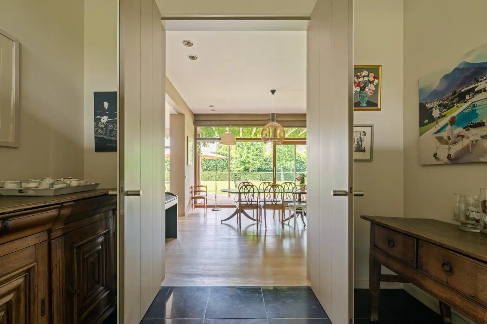 Architecturale villa met zwembad aan Sterrebos - Rumbeke foto 6