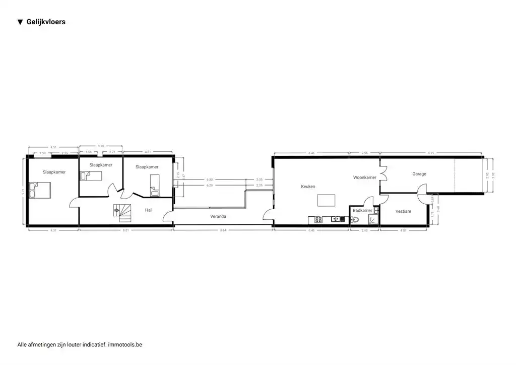 Ruim gelijkvloers kantoor met multifunctionele achterbouw foto 13