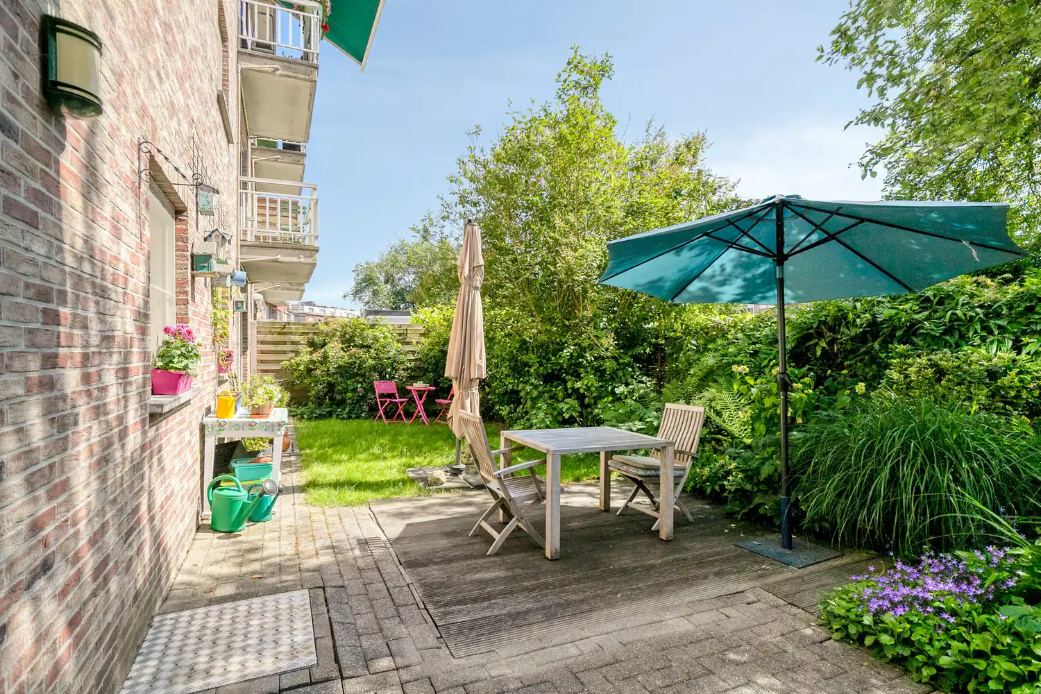 Instapklaar gelijkvloers APP. met 3 slks, dubbele garage en tuin! foto 25