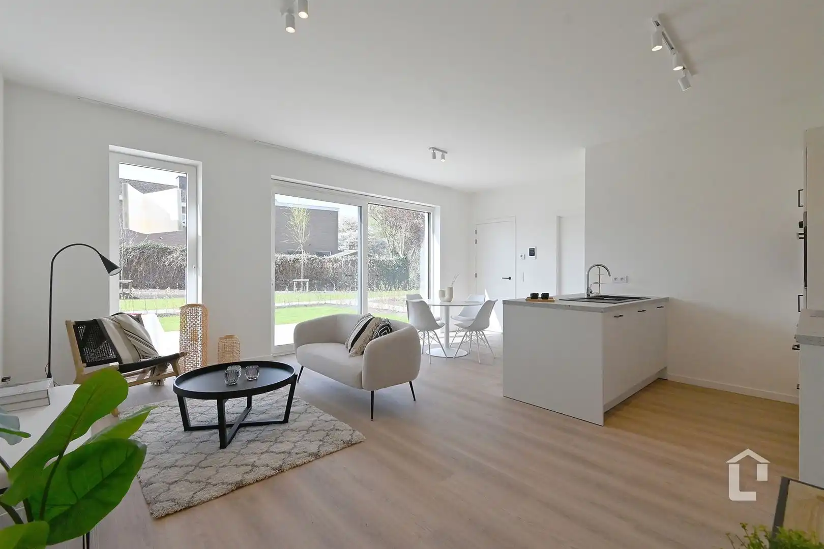 Luxueus, energiezuinig wonen met uitzicht op het groen, op een boogscheut van Gent foto 4