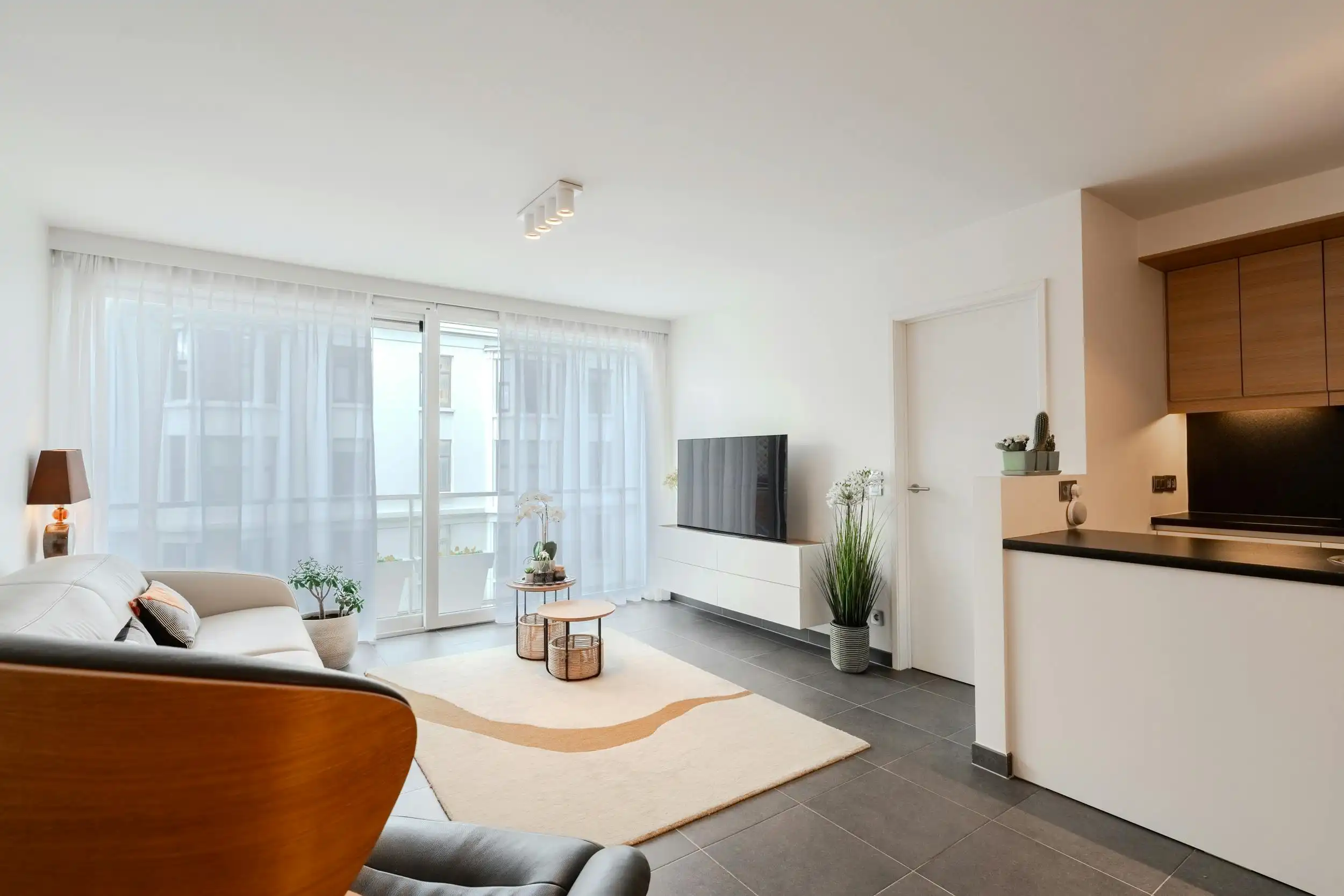 Schitterend 1-slaapkamerappartement met terras te Oostende foto {{pictureIndex}}