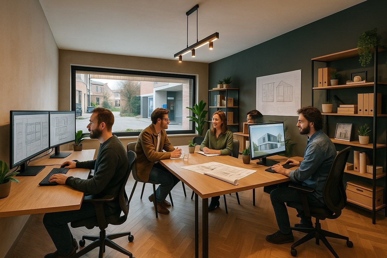 Commerciële ruimte (+-60m²) te koop in centrum Halle  foto 12