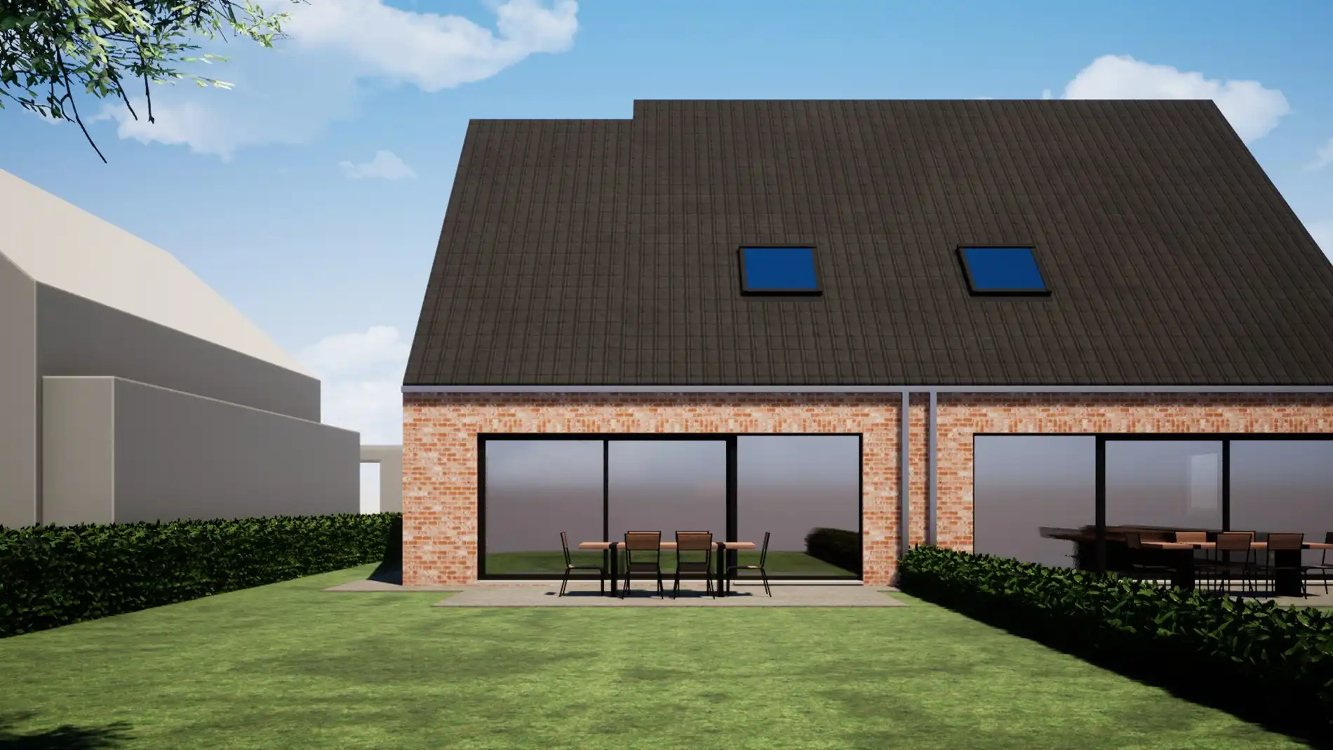 Ruime halfopen nieuwbouwwoningen nabij centrum Koekelare! foto 7