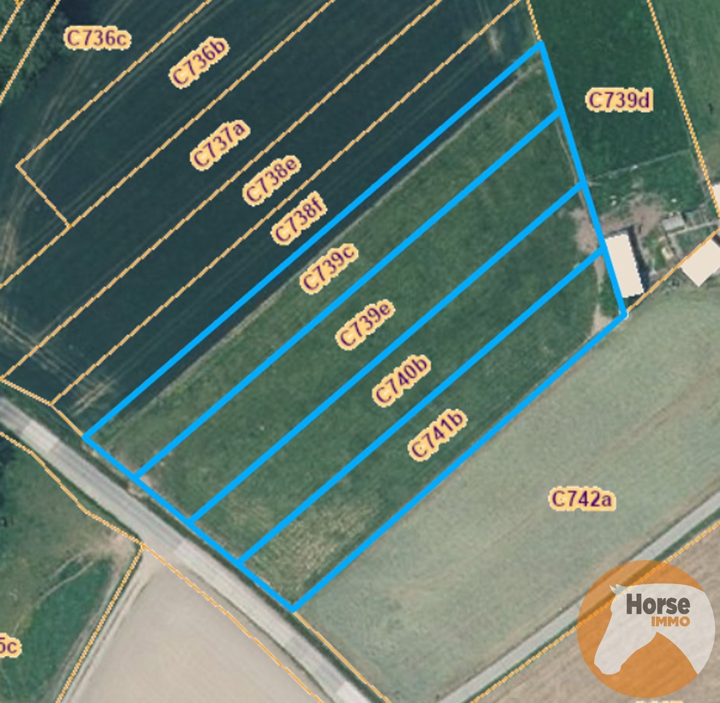 HOFSTADE - Weide van +/-58are foto 2