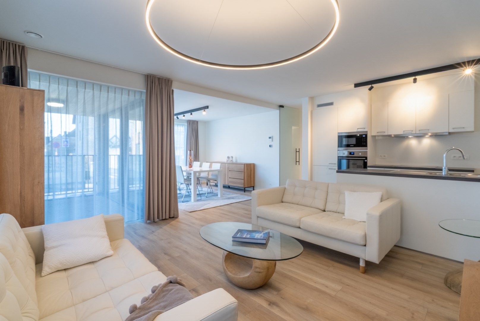 Prachtig gelijkvloers nieuwbouwappartementen met 1 slaapkamer en terras, in Residentie Escautval. foto 5