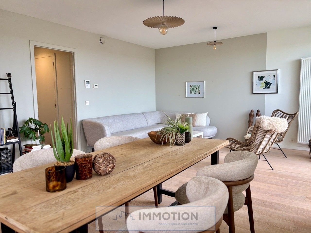 Comfortabel wonen met adembenemend uitzicht over de Leie en Kortrijk foto 4