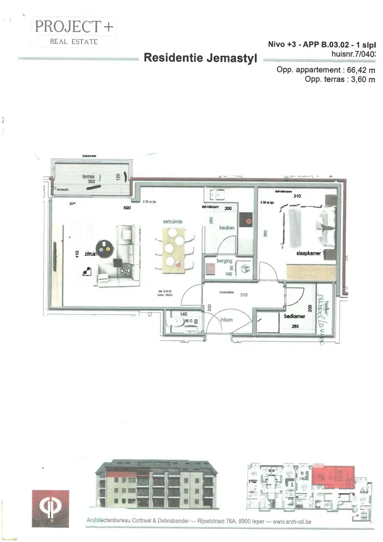 Recent appartement (2020) met 1 slaapkamer in Oudenaarde foto 12