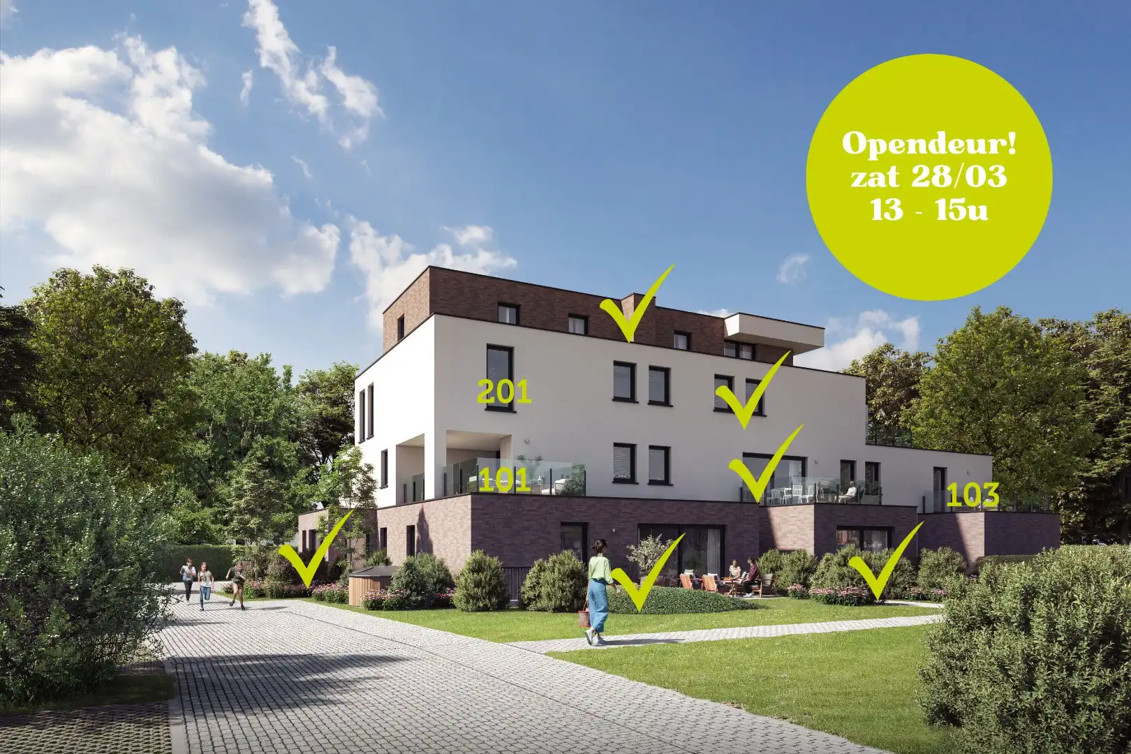 Appartement te koop Bloemendalestraat 125 -/101 - 8730 Beernem