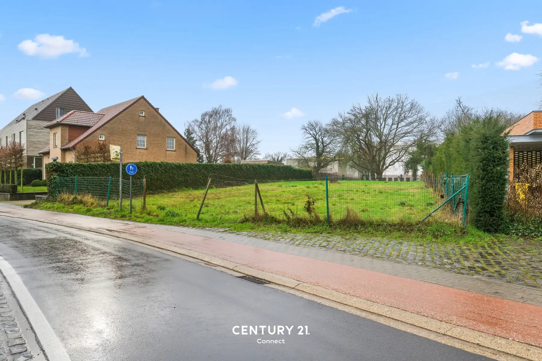 Zuid gerichte bouwgrond van 11a 24ca te Bierbeek foto 2