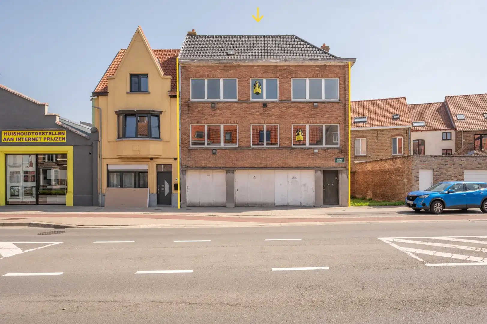 Hoofdfoto van de publicatie: Opbrengsteigendom met uitstekende commerciële ligging in Brugge