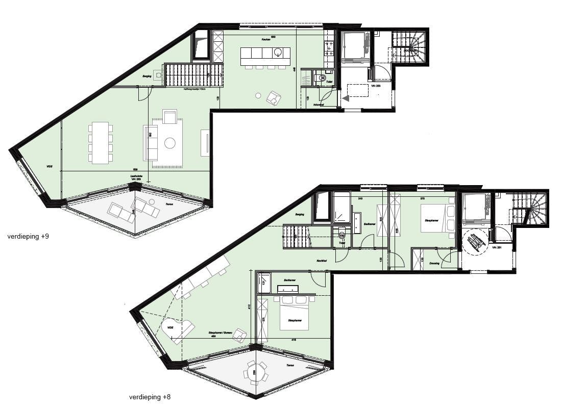 Luxe duplexpenthouse A0801 foto 20