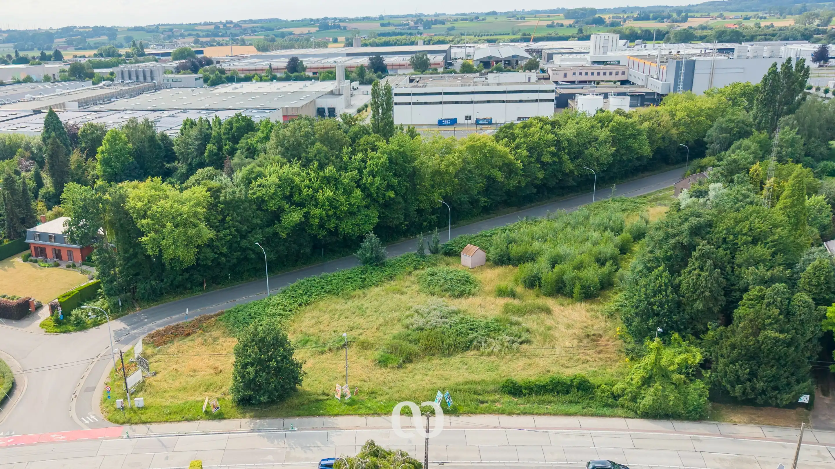 Interessante projectgrond van +1.800 m² in centrum Oudenaarde foto 2