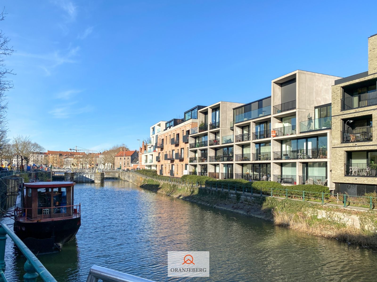 Prachtig appartement met 2 ruime terrassen met uniek zicht op het water in centrum-Gent foto 40