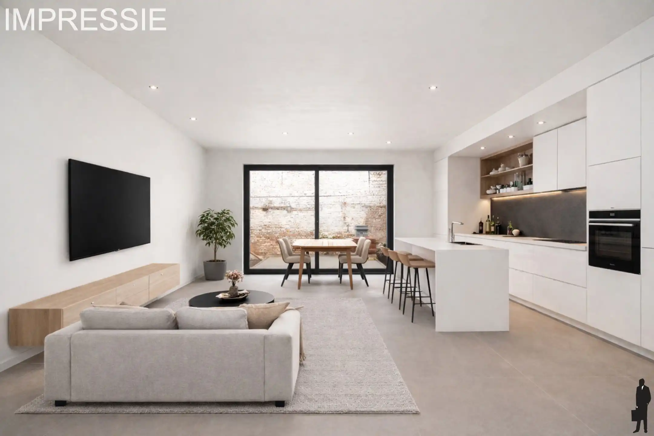 Casco woning met 4 slaapkamers en gezellige stadstuin foto 3