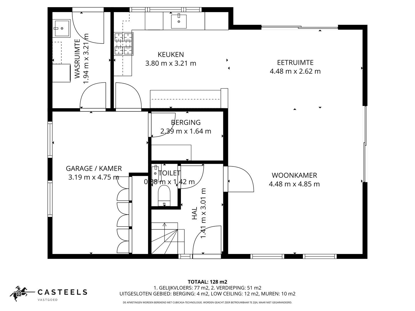 Instapklare, gerenoveerde villa met zicht op natuur te koop foto 24