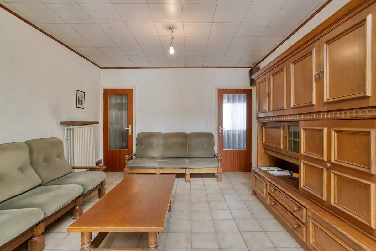 Gezellige woning met 3 slaapkamers, kelder, veranda en garage in Leuven! - EPC 598 kWh/m² - bewoonbare opp. 116 m² foto 5