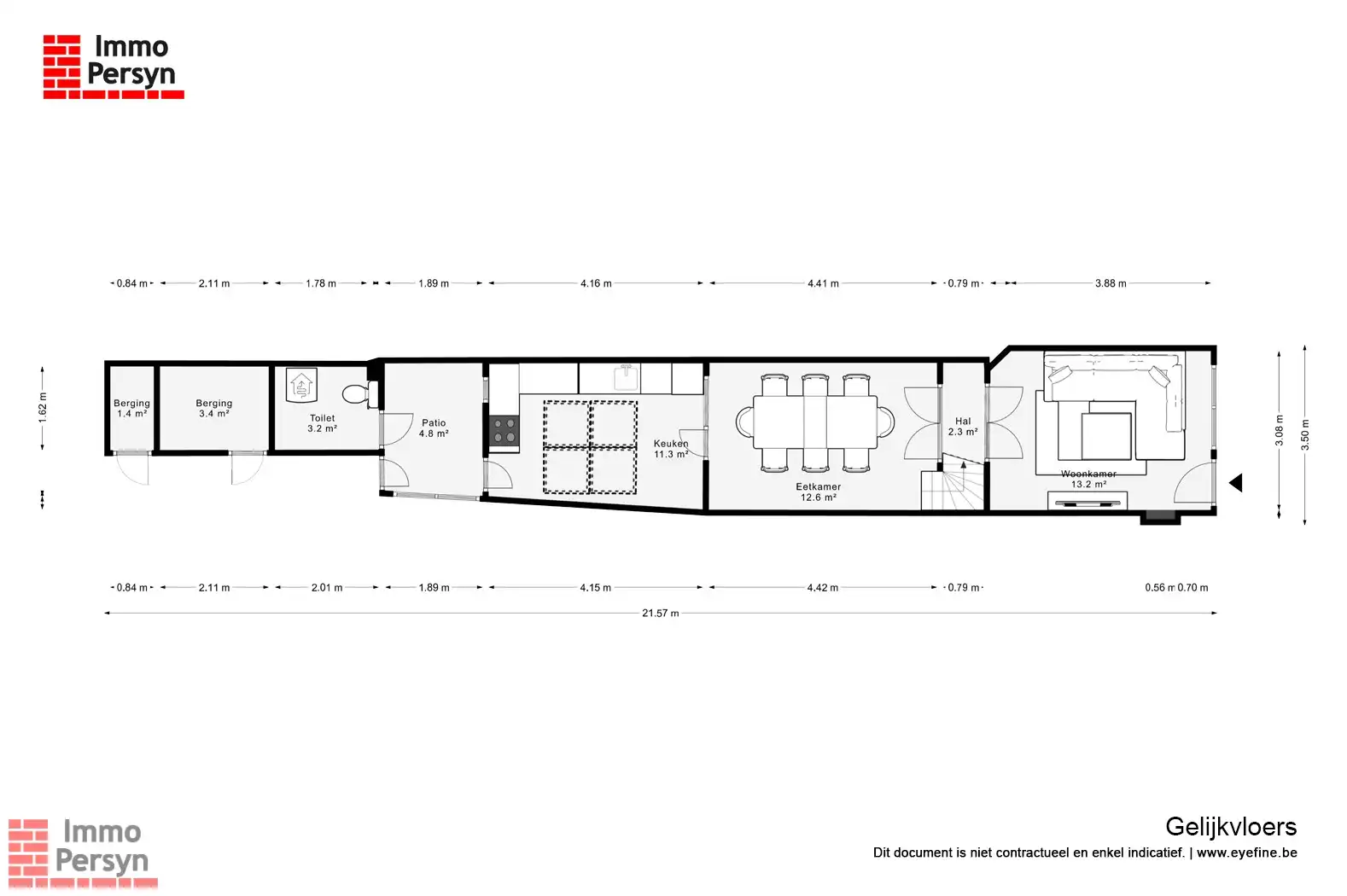 Te renoveren rijwoning met tuin in hartje Zichem foto 14