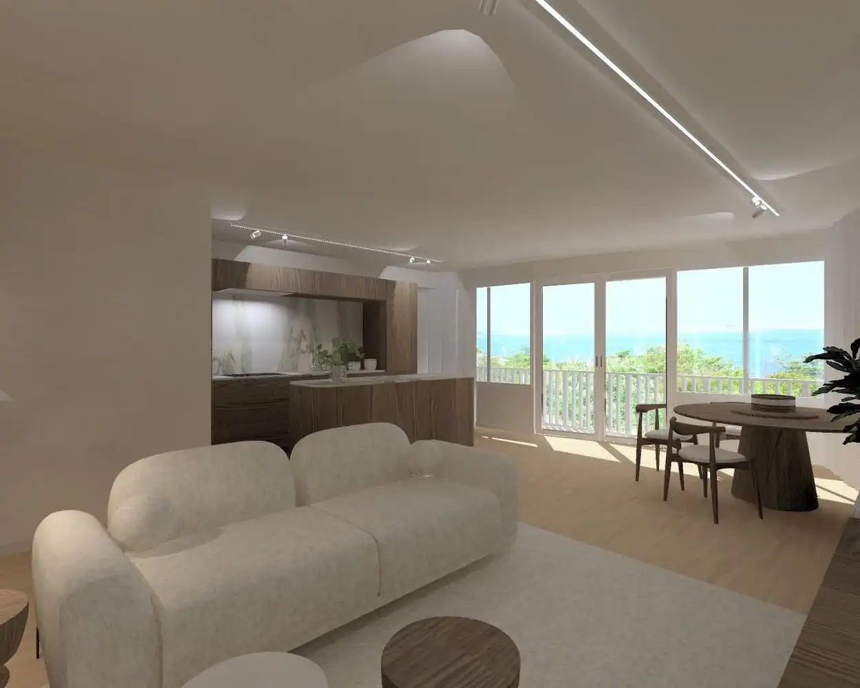 Gerenoveerd 2-slaapkamerappartement met zeezicht en zonnig terras te Oostende! foto {{pictureIndex}}