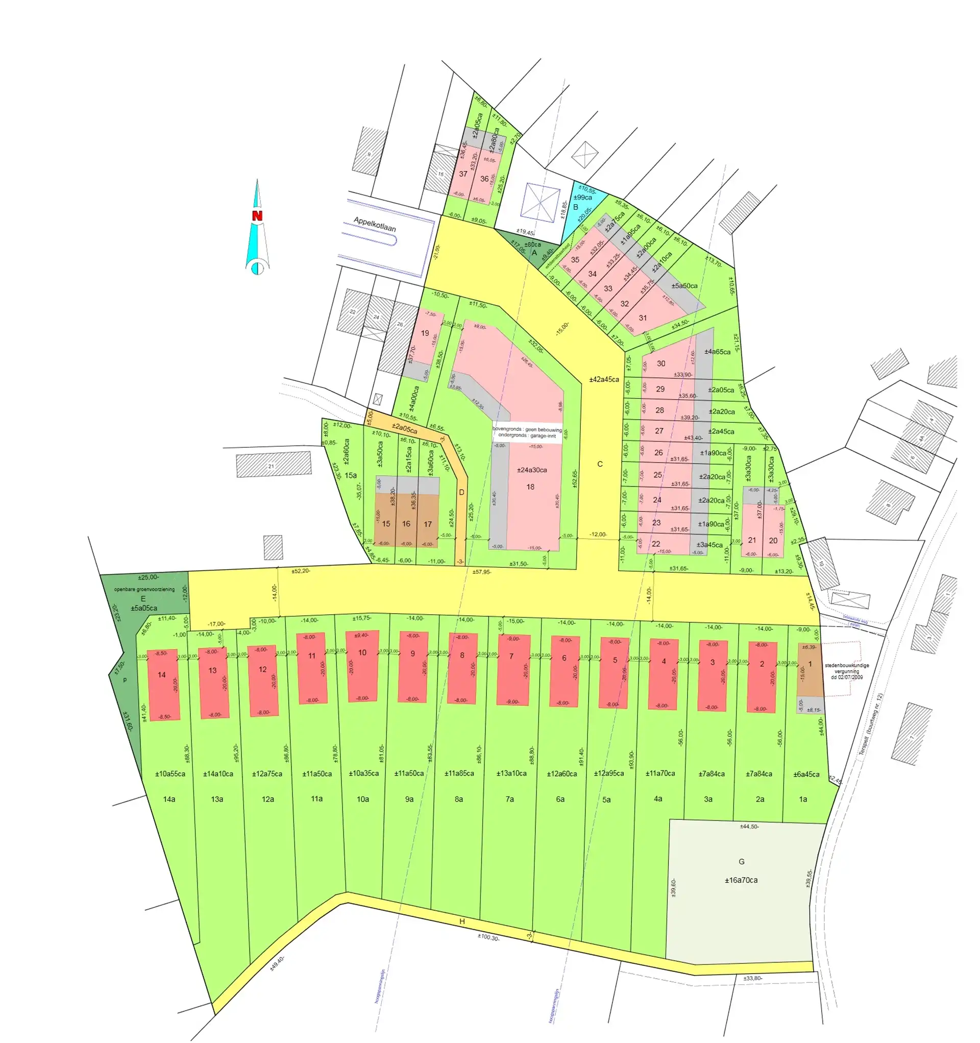 Bouwgrond voor open bebouwing in een rustige verkaveling foto 4