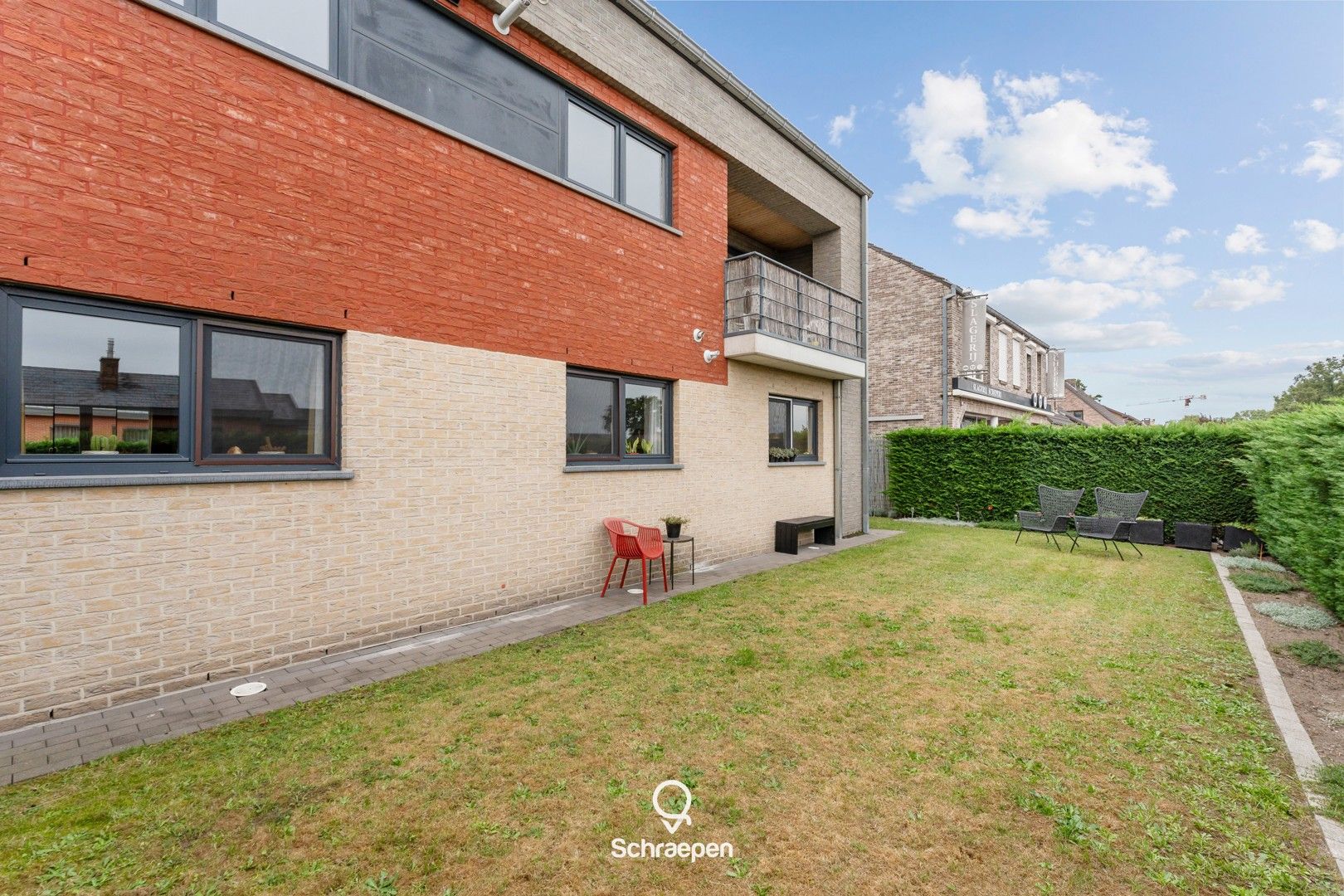 Gelijkvloers appartement met 2 slpks, onderhoudsvriendelijke tuin en garage te Zonhoven-centrum! foto 23