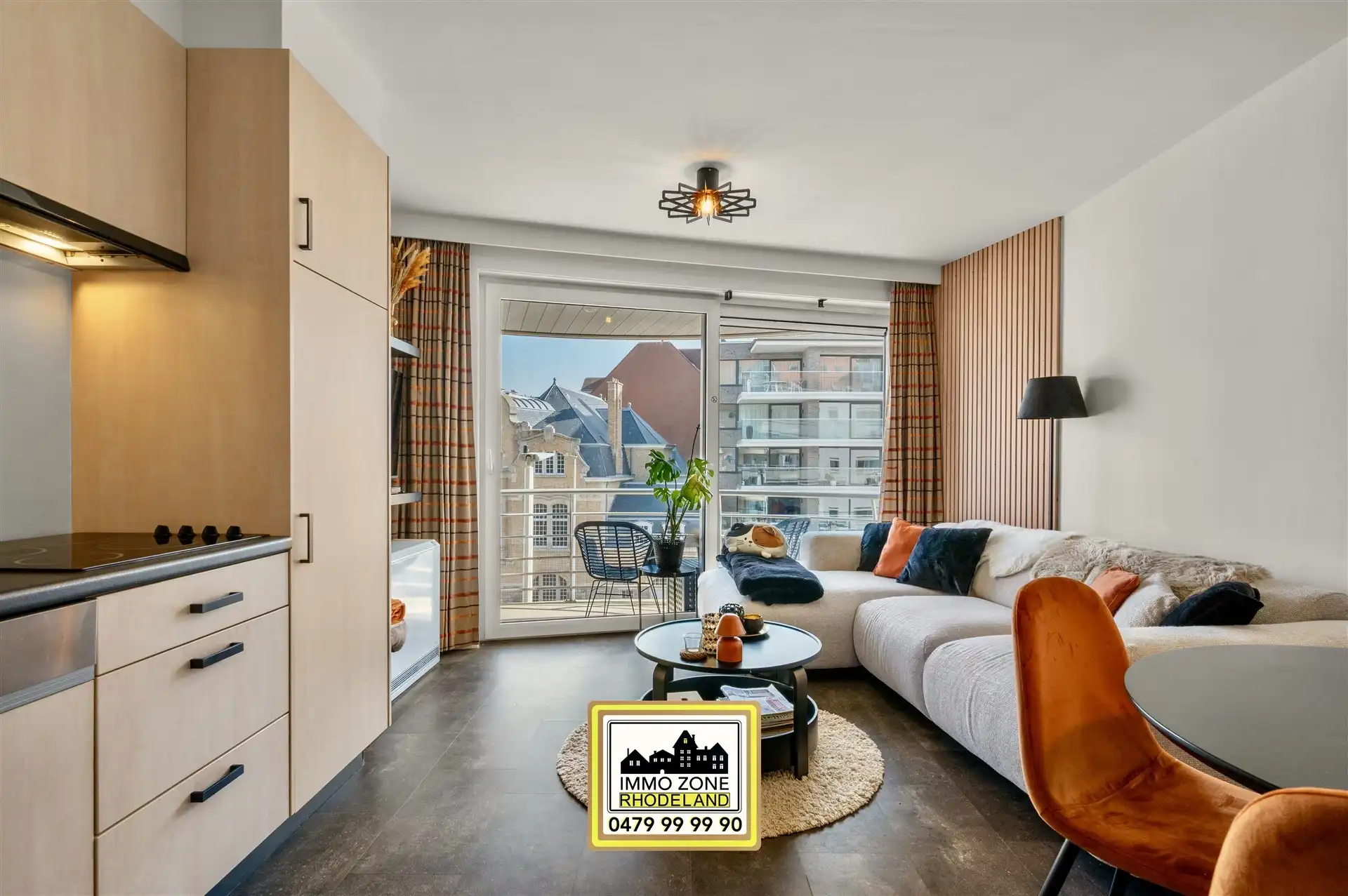 Prachtige studio met terras en zeezicht foto 10