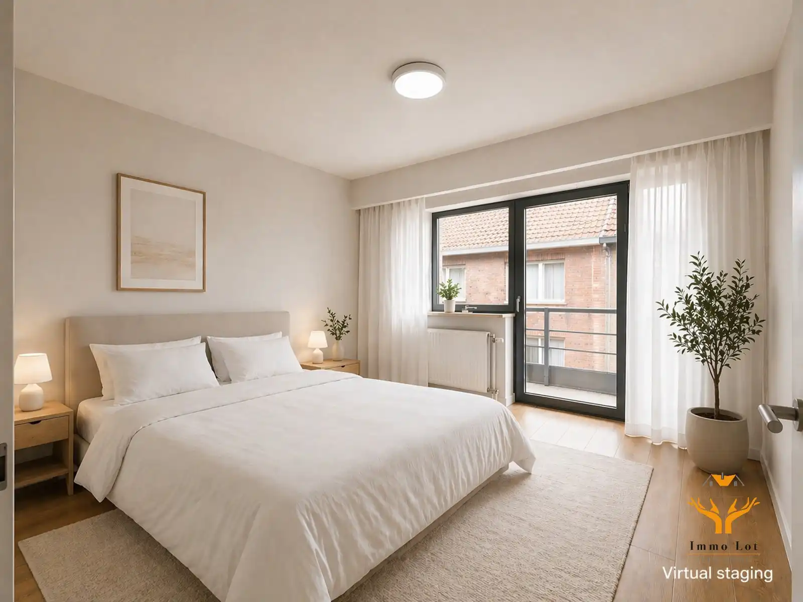 Eénslaapkamerappartement in hartje Zele foto 7