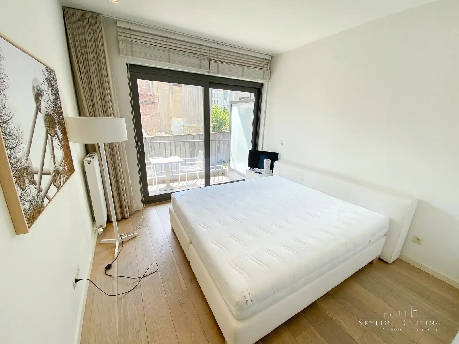 Gemeubeld appartement 1 kamer + terras (Kanaal van Brussel) foto 6