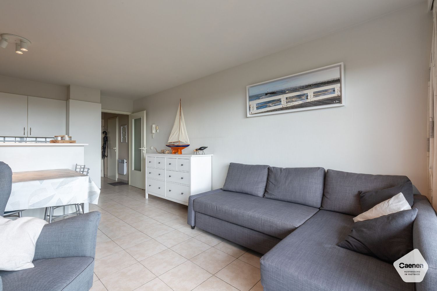 Zuid-gerichte studio met slaaphoek en prachtig zicht op de duinen foto 3