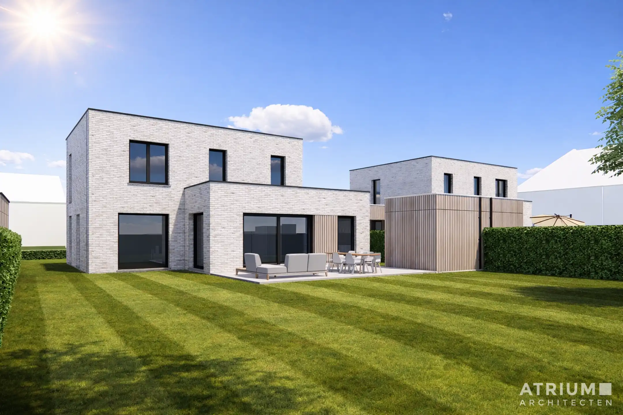 Bouwgrond open bebouwing met vergund plan - 1820m² foto 3