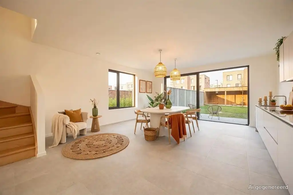 Nieuwbouwwoning onder registratie op toplocatie foto {{pictureIndex}}