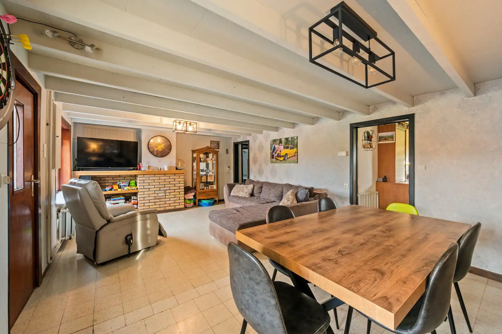 Open woning met 3 slaapkamers, dubbele garage en prachtig landelijk zicht in Wingene foto 5