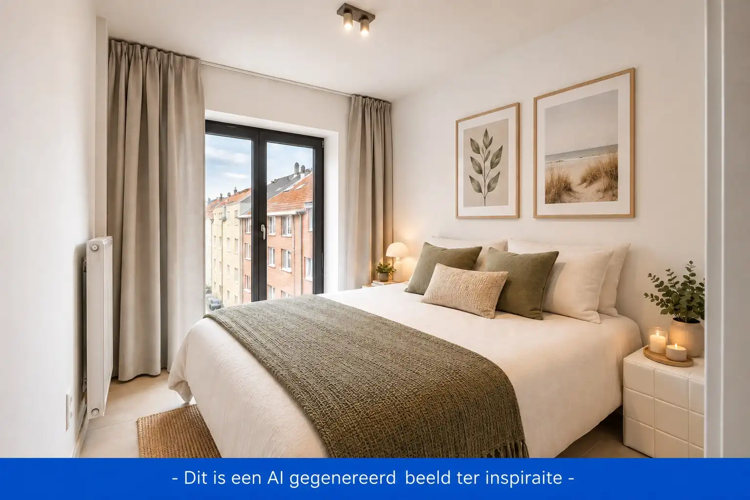 Recent app. met zonnig balkon en zijdelings zeezicht foto 13