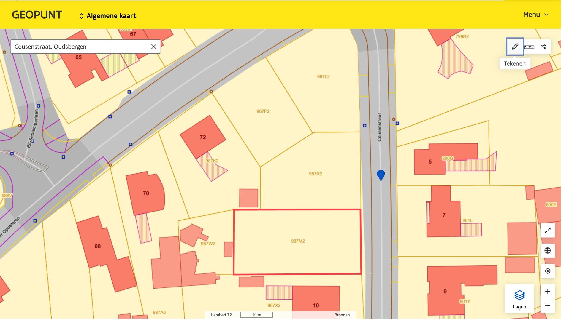 Open bebouwing op 8a in Opglabbeek (opsplitsbaar in 2 HOB) foto 3
