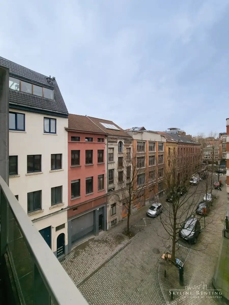 Gemeubeld appartement 1 kamer + terras (Kanaal van Brussel) foto 5