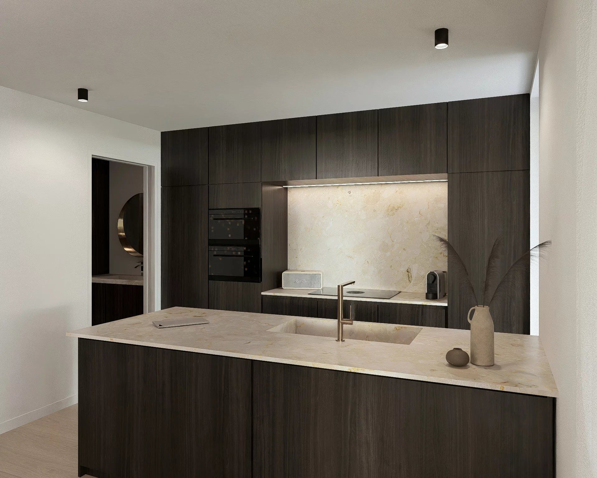 EXCLUSIEVE NIEUWBOUWWONING MET 3 SLPK'S OP HALFOPEN PERCEEL VAN 4A06CA IN DIEPENBEEK foto 8