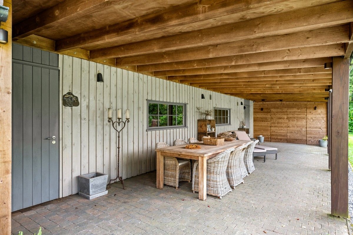 Charmante woning en instapklare woning met 3/4 slaapkamers op 1683 m² met polyvalent bijgebouw en ZW gerichte privetuin met zicht op groen. foto 24