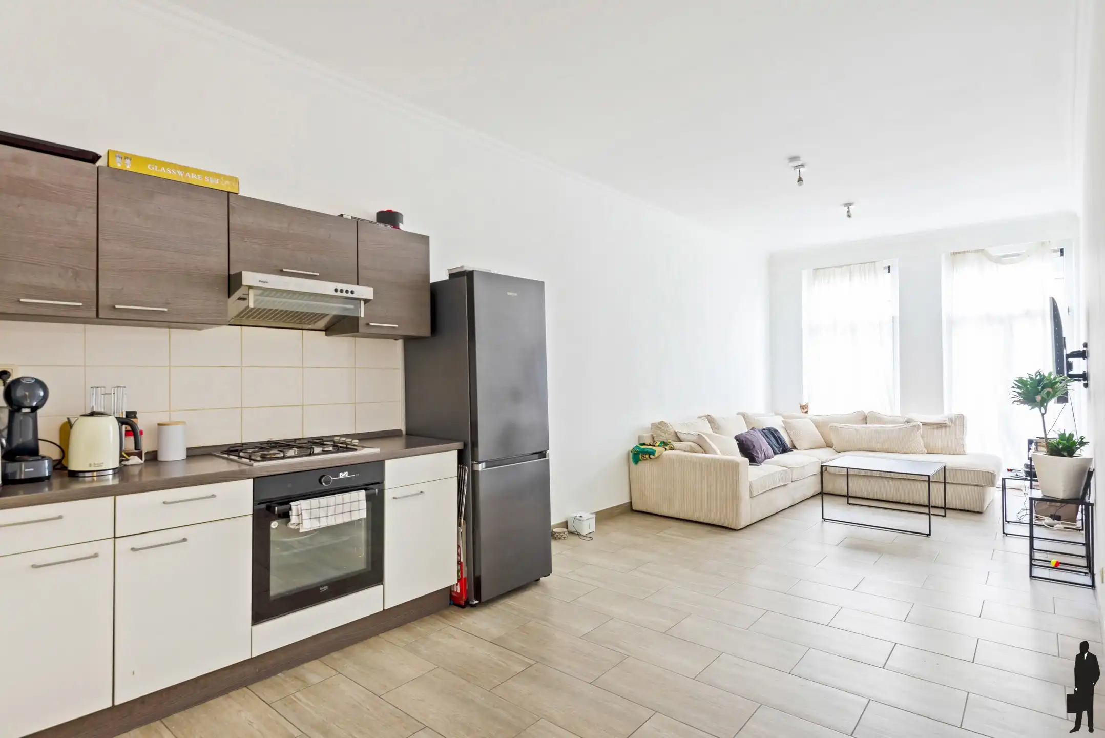 Recent 1-slaapkamer appartement aan Slachthuissite foto 2
