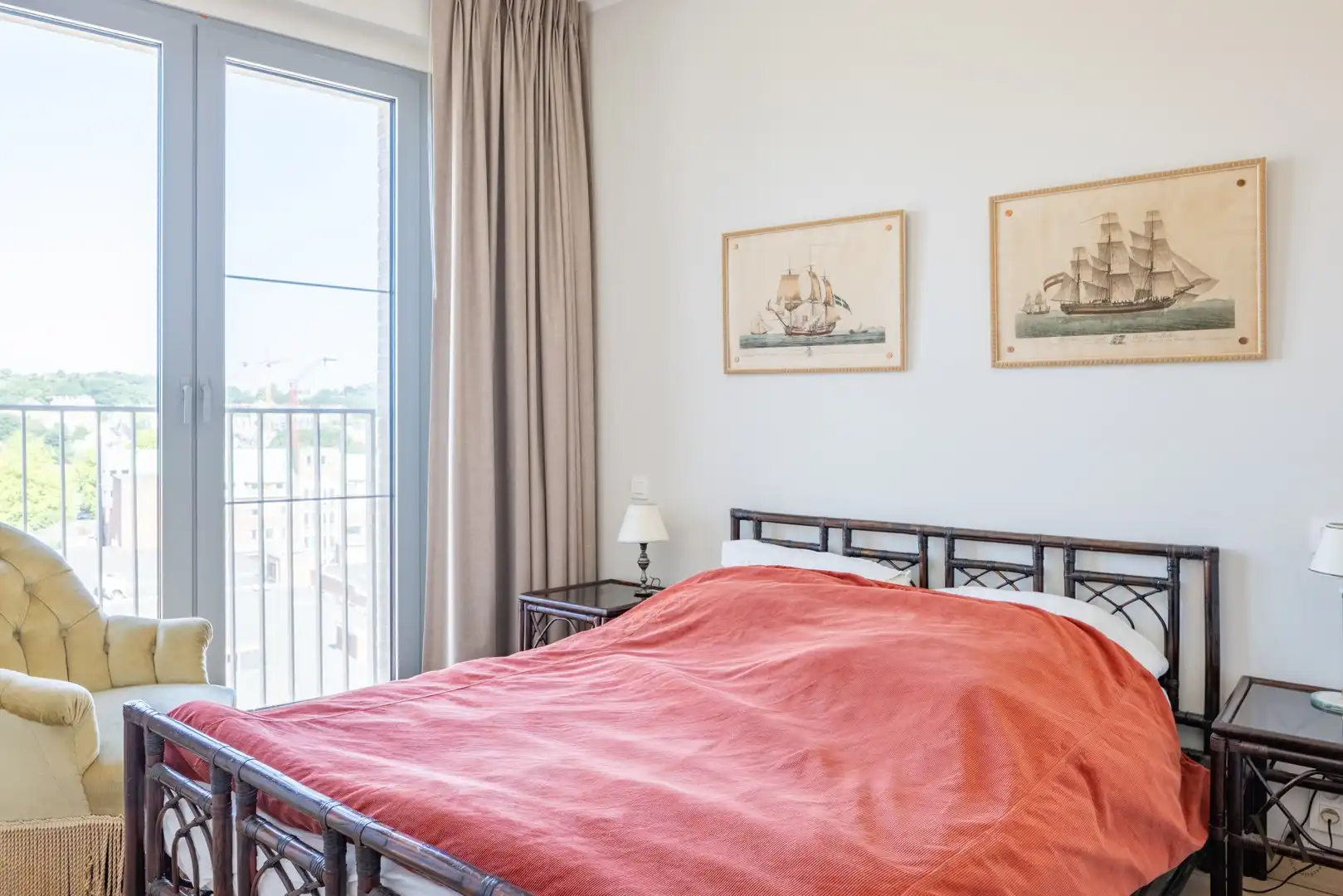 Bemeubeld nieuwbouwappartement op de negende verdieping met ruim terras en prachtig uitzicht – korte termijn verhuur foto 14